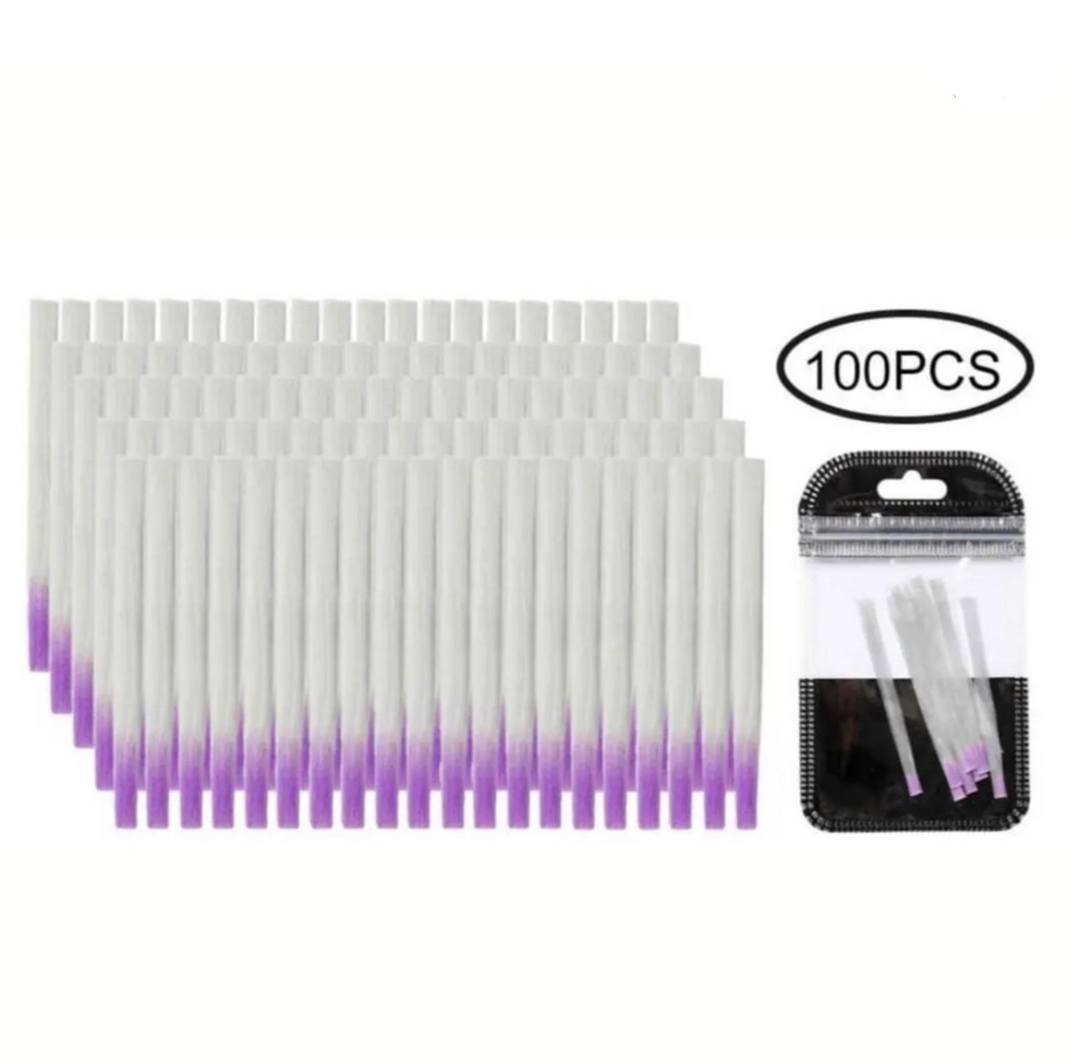 Fiber Nails Extention - 100 pcs