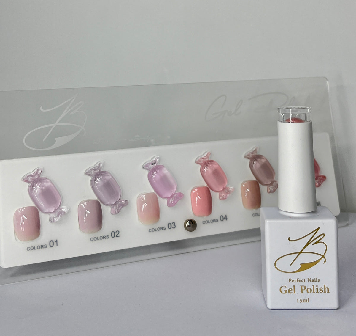 Gel polish kit - 6 colors - Nude collection
